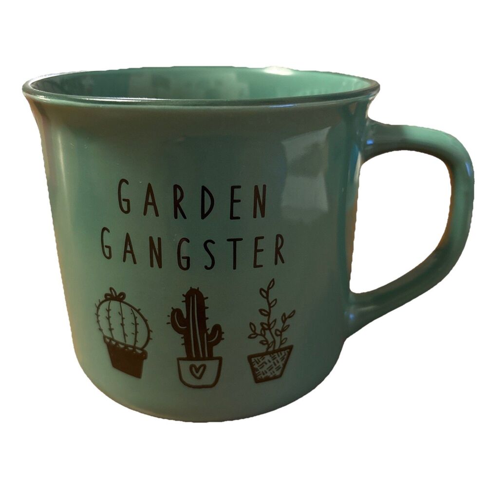 Garden Gangster Green Coffee Tea Mug Cup LTD Commodities LLC